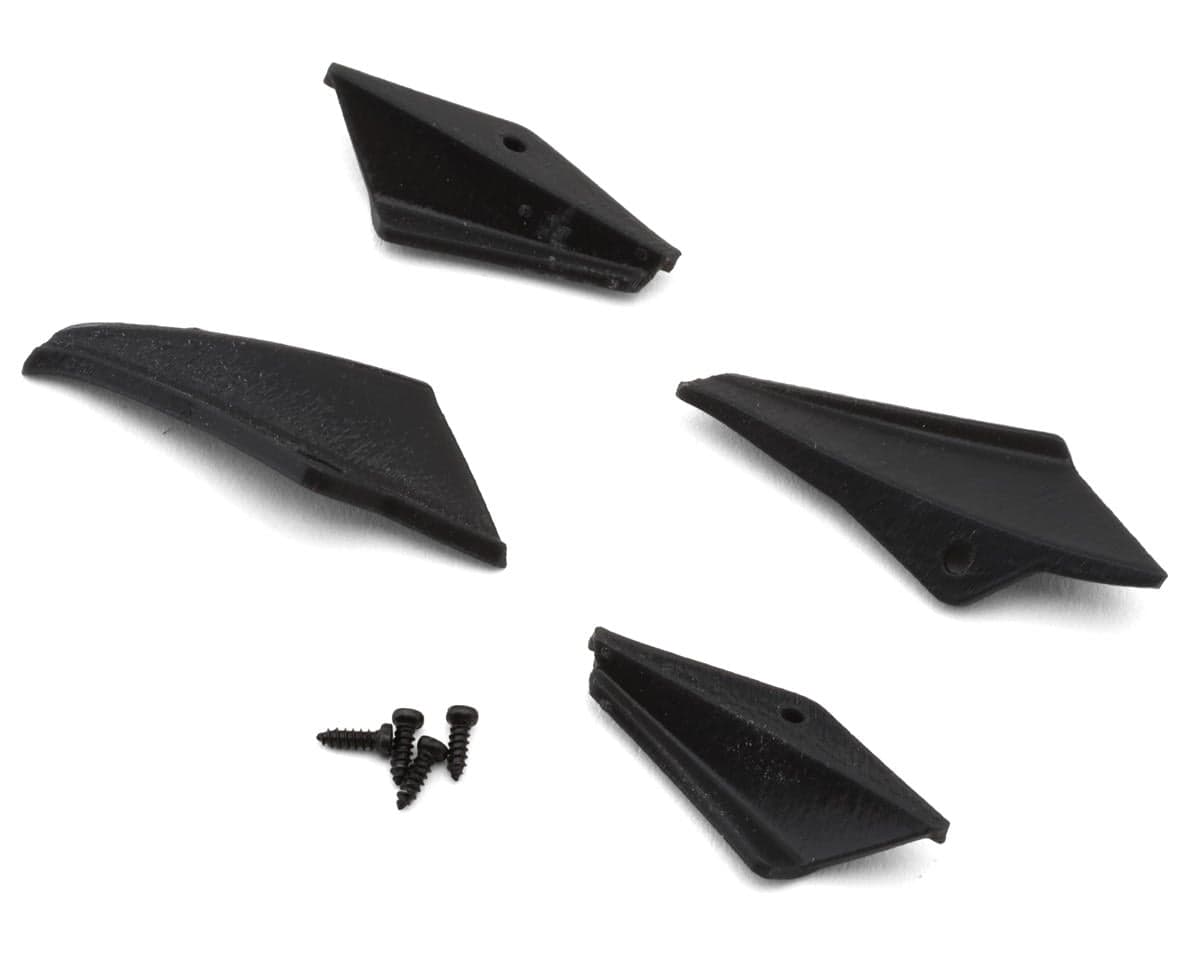 24K RC Technology 1/10 Toyota AE86 Trueno Front Canards Set (Miniature Scale Drift Accessory)