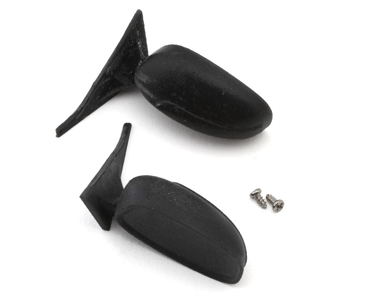 24K RC Technology 1/10 Nissan S14 Silvia Zenki Side Mirrors (Miniature Scale Drift Accessory)