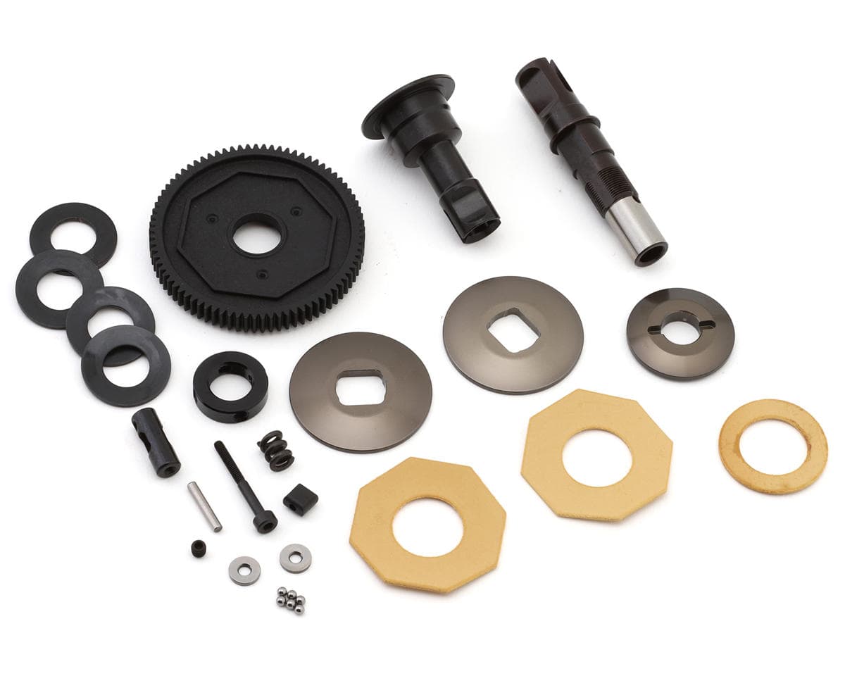 Team Losi Racing 22X-4 2.0 Complete Decoupled Slipper Assembly Set