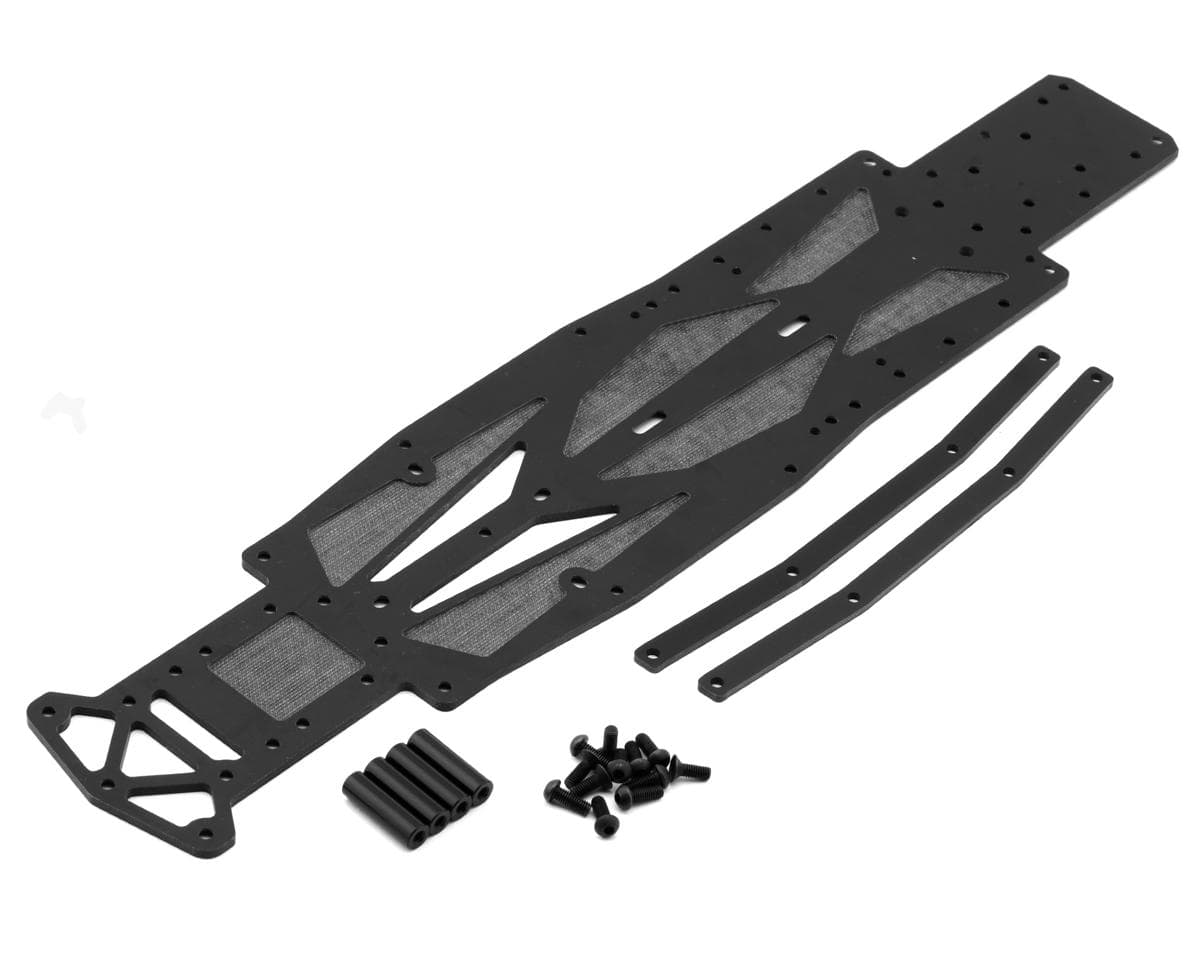 Reve D RDX FRP Main Chassis & Upper Deck Set