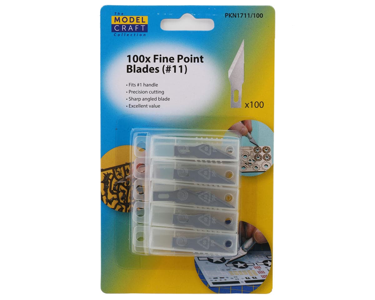 Shesto Limited Modelcraft Collection #11 Classic Fine Point Blades (100)