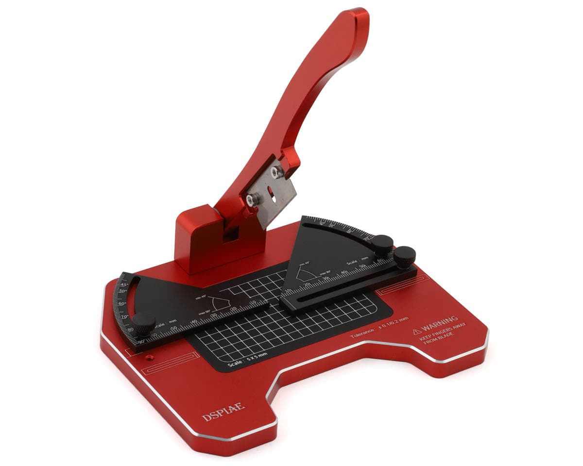 Dspiae Aluminum Multi-Angle Cutting Station (Red)