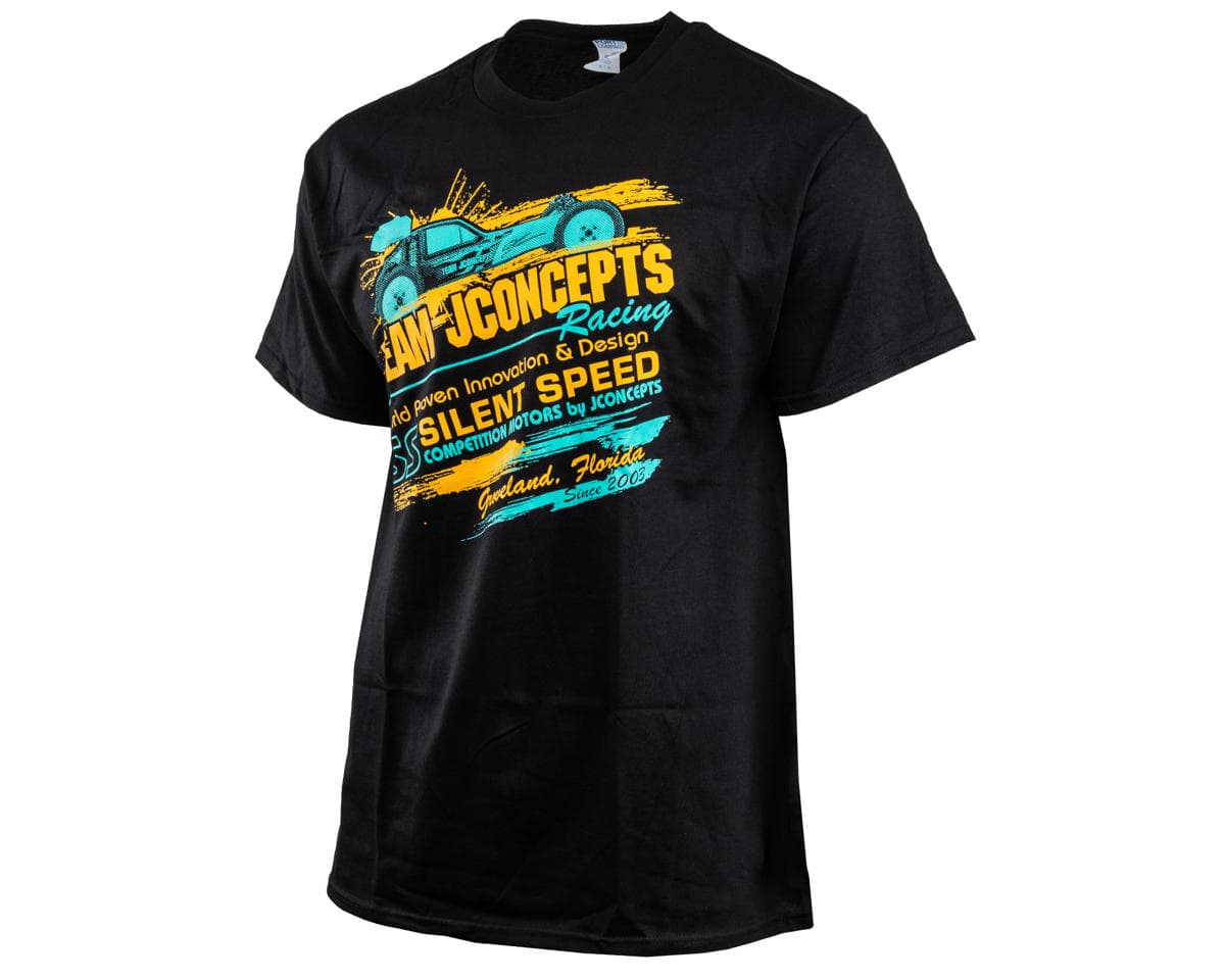 JConcepts Retro T-Shirt (Orange/Teal) (M)