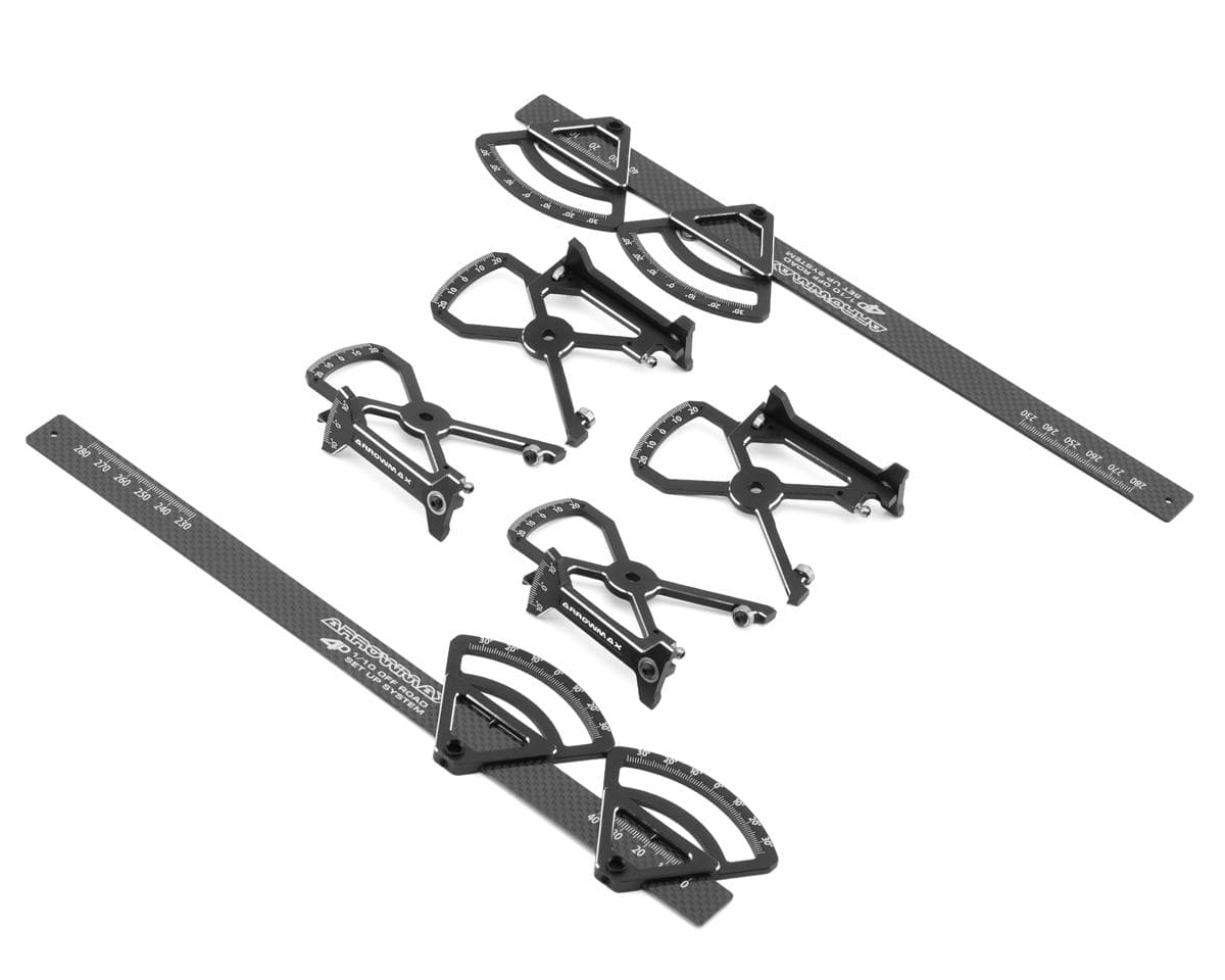 AM Arrowmax 2025 1/10 Off-Road 4D Set-Up System w/Bag (Front & Rear)