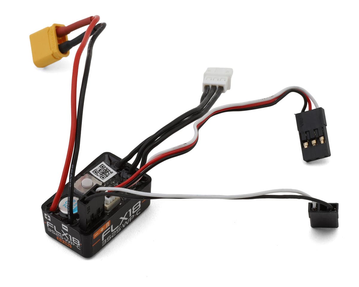 HPI FLX18-3S25-WP-C Micro Competition Crawler Flux Brushless ESC (60A) (2-3S) w/XT30 Connector