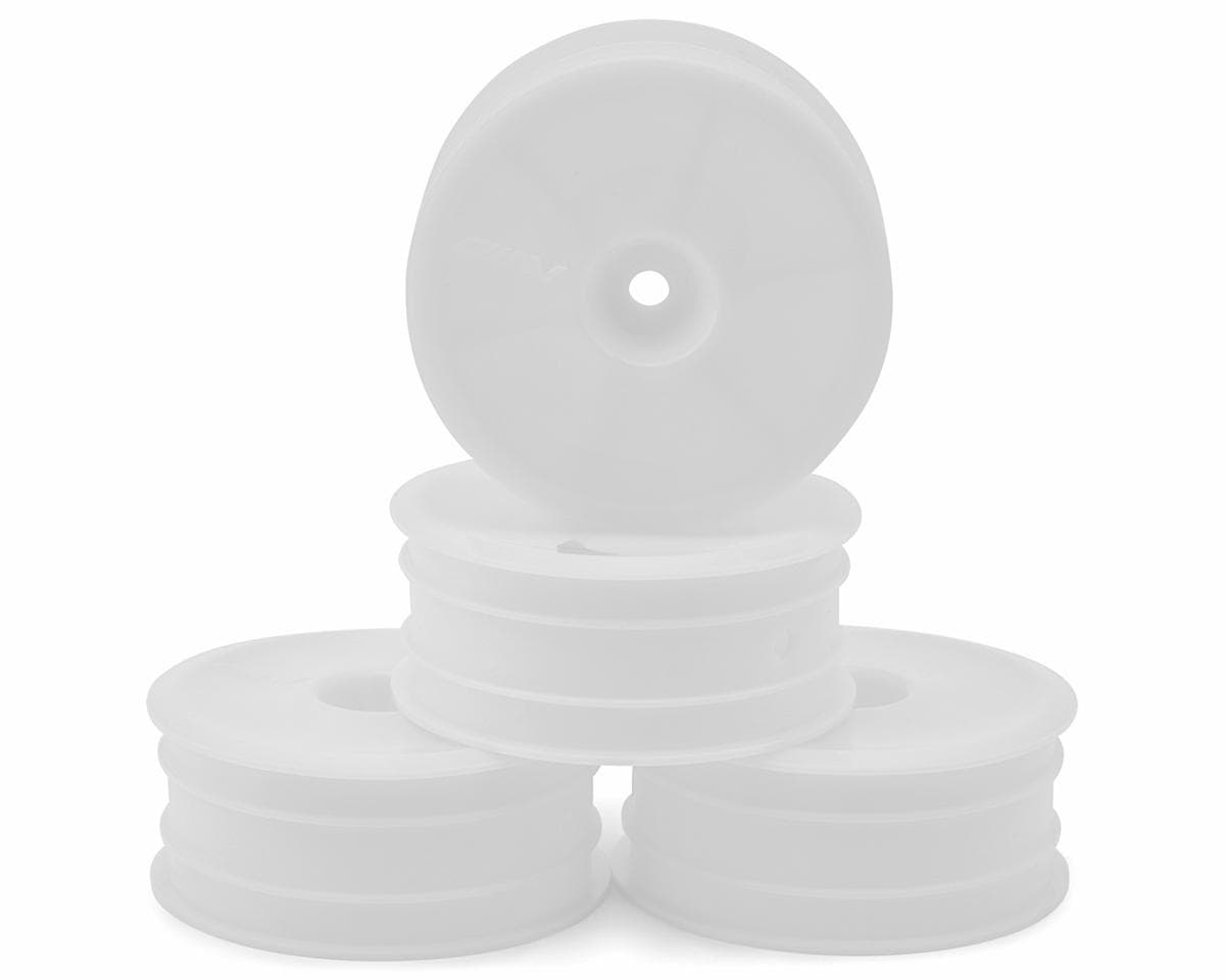 Avid RC "Truss" 2.2" 2WD Front Buggy Wheels (White) (4) w/12mm Hex