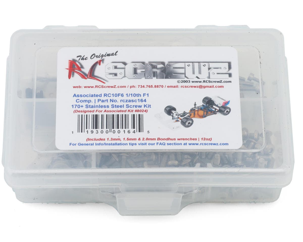 RC Screwz Associated RC10F6 Classic 2025 Stainless Steel Screw Kit