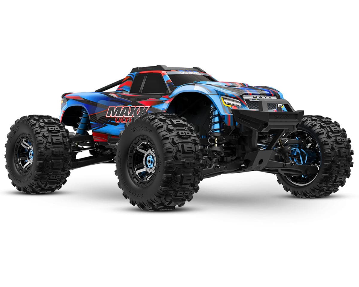 Traxxas Maxx® Ultimate 1/10 4WD Brushless RTR Monster Truck (Blue) w/TQi™ 2.4GHz Radio & TSM®