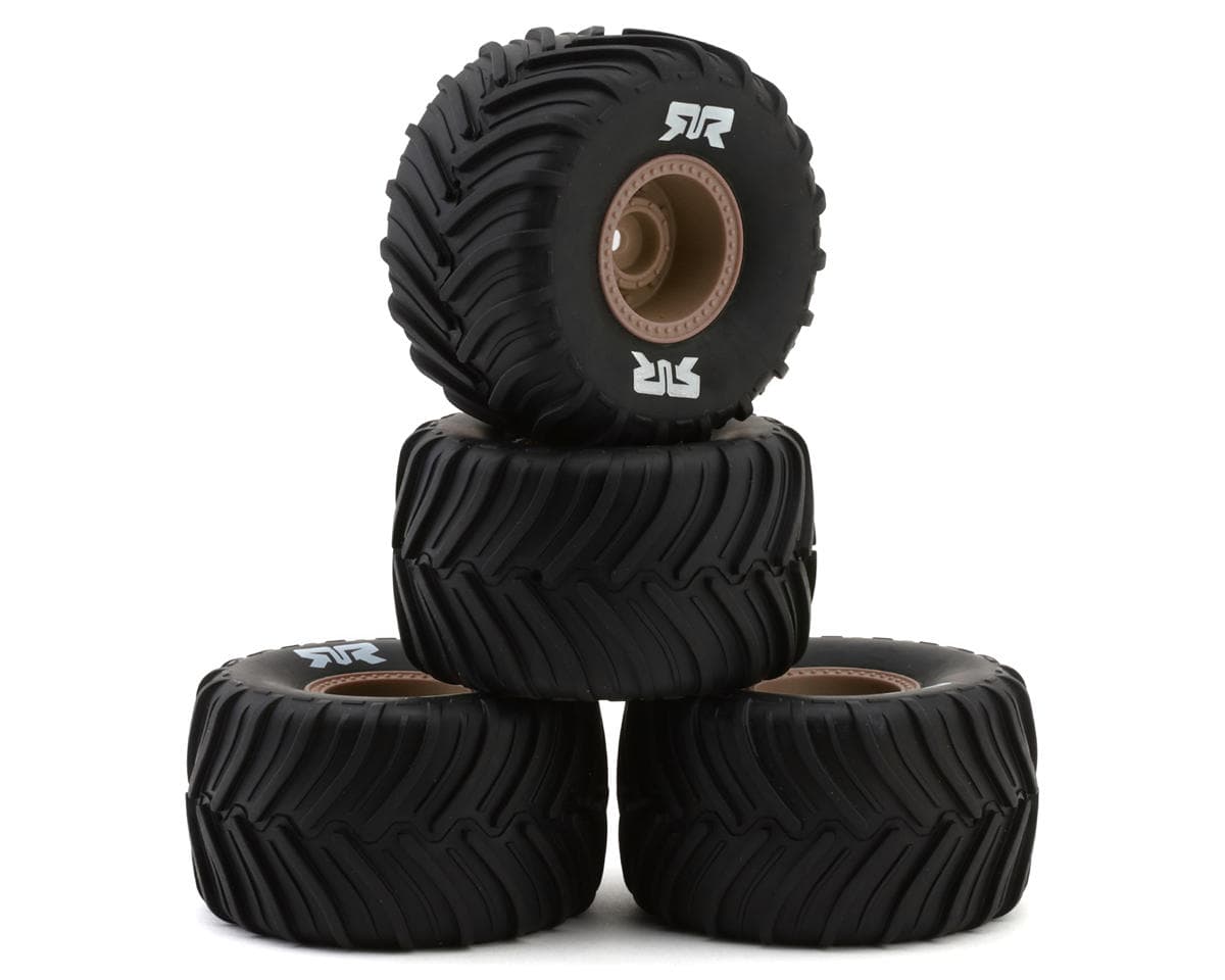 Arrma Grom dBoots Chevron MT Pre-Mounted Tires (Bronze) (4) (Gorgon/Quake)