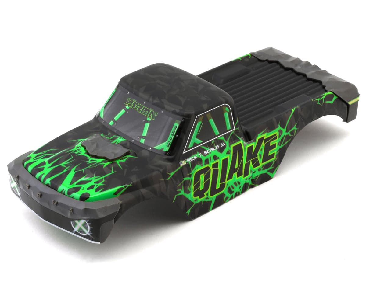 Arrma Quake Grom 1/16 Pre-Painted Monster Truck Body (Green)