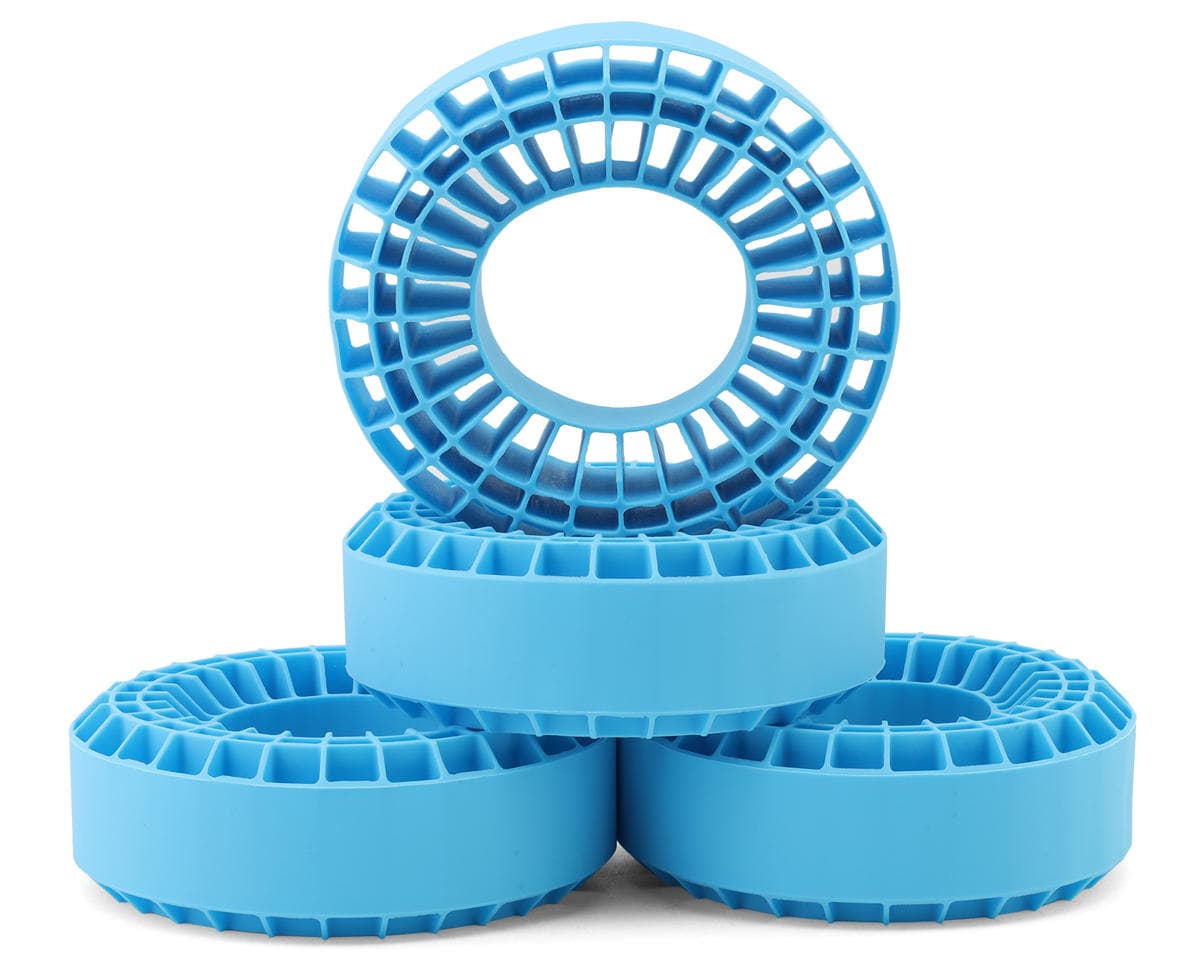 Injora 1.9" 1/10 Crawler Tires Silicone Rubber Inserts (118-122mm) (4.75" OD) (Medium) (4)