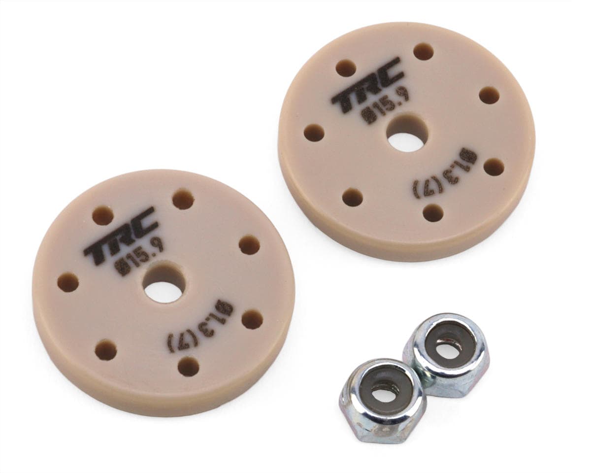 Throttlefinger Racing Concepts 15.9mm Flat Shock Pistons (2) (1.3mm x 7) (AE/Mugen/Tekno/Xray/Kyosho/Sworkz)