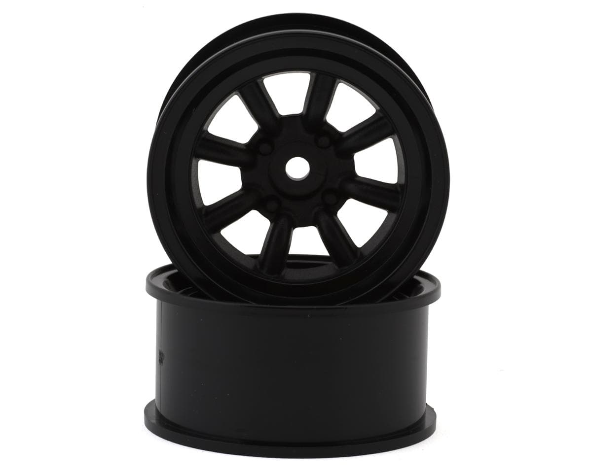 Topline RS Watanabe 1/10 Drift Wheels (Black) (2) (5mm Offset)