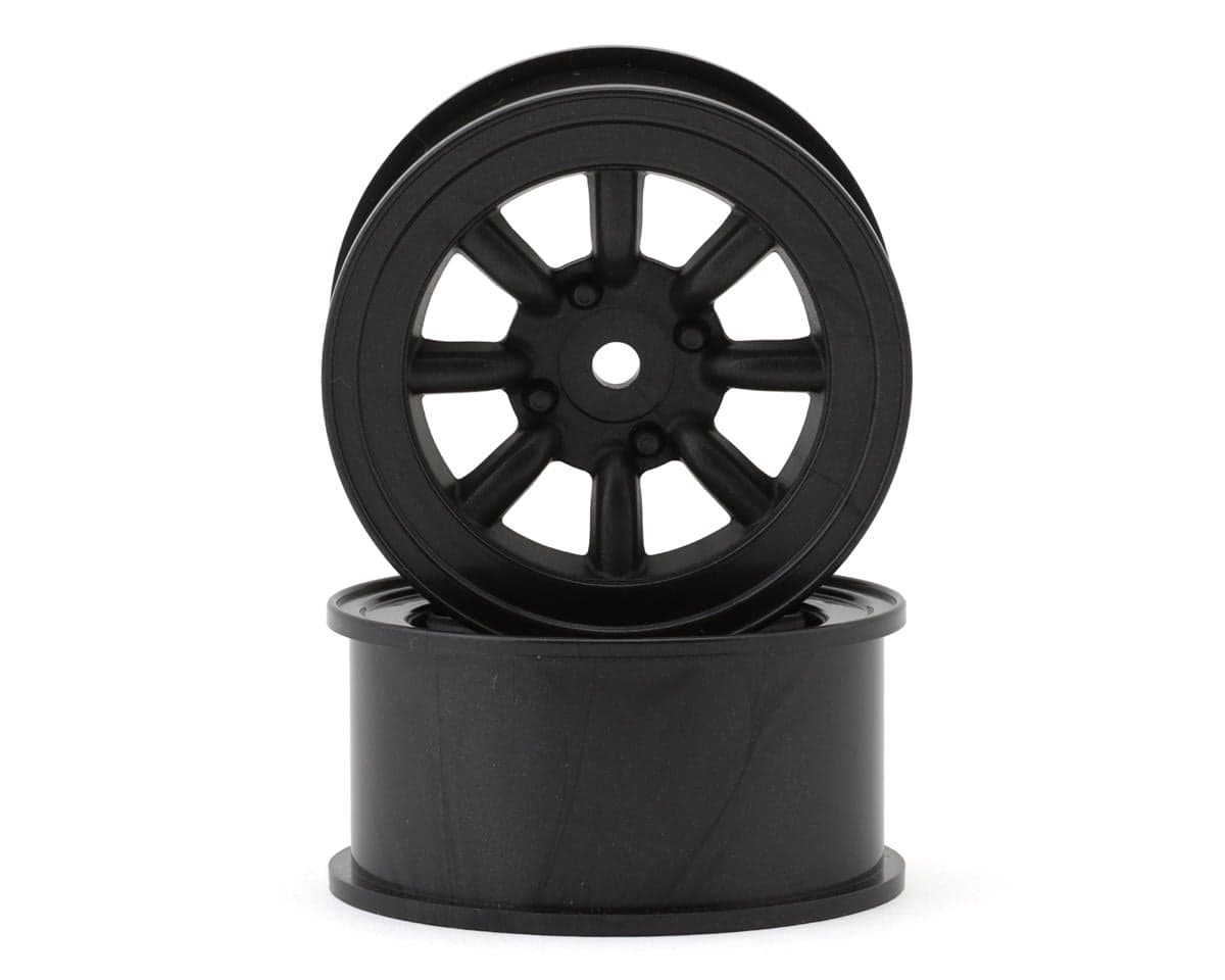 Topline RS Watanabe 1/10 Drift Wheels (Grey) (2) (2mm Offset)
