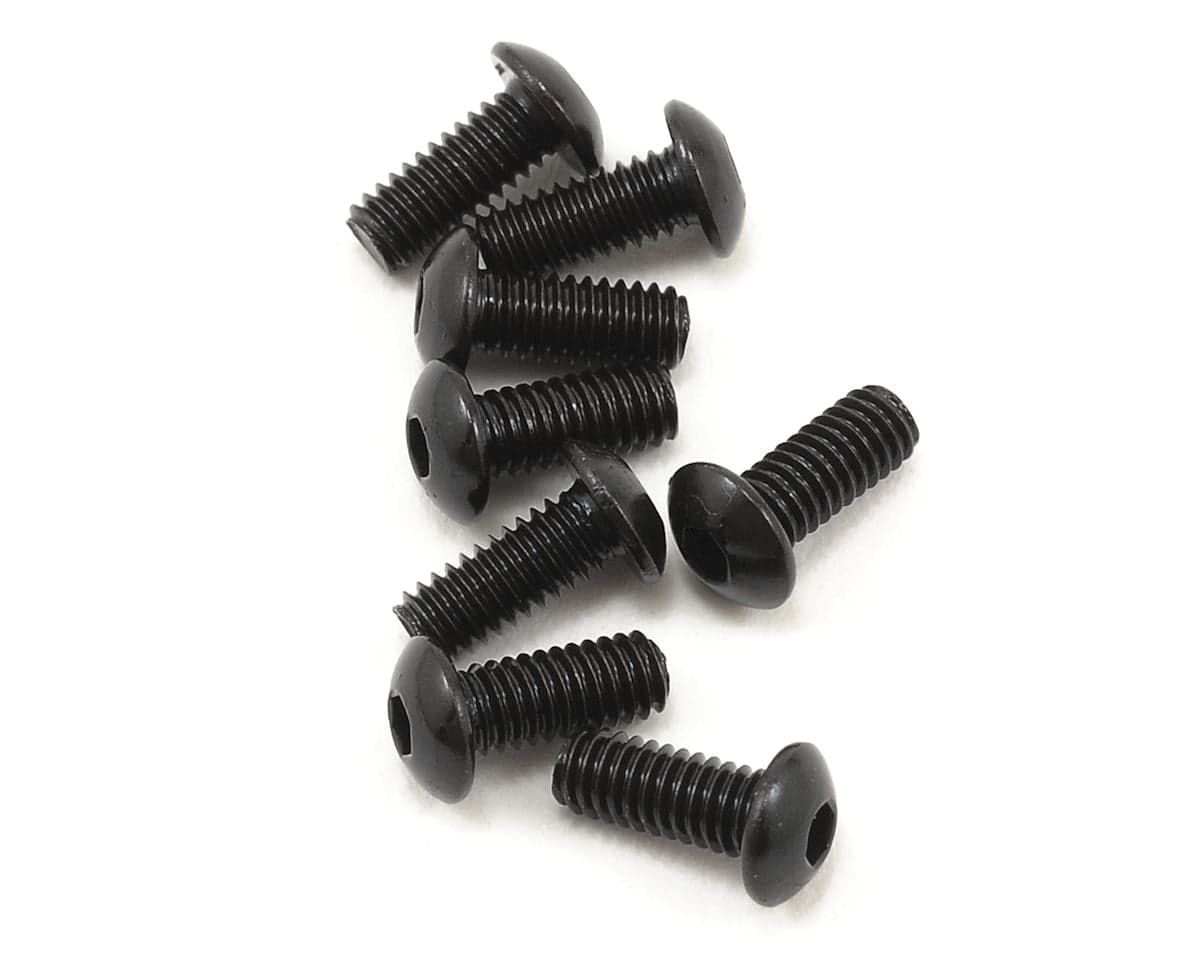 Schumacher 2.5x6mm Button Head Screw "Speed Pack" (8)