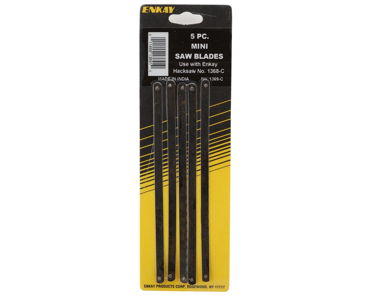 Enkay Mini Hacksaw Blades (5) (6")