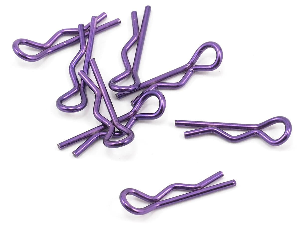 Core-RC 1/10 Scale Small Body Clip (Metallic Purple)