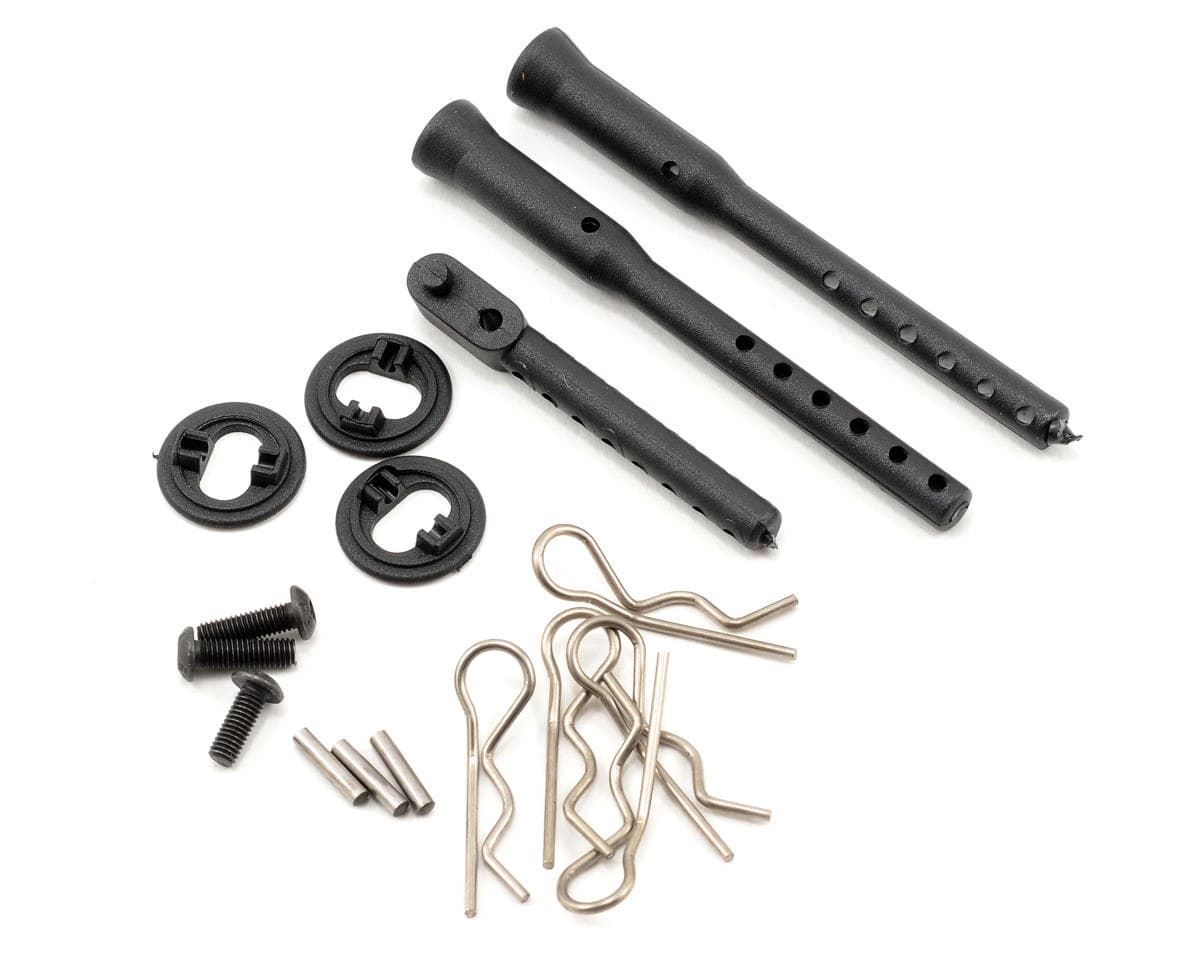 Serpent Adjustable Front Body Mount Post Set (3)