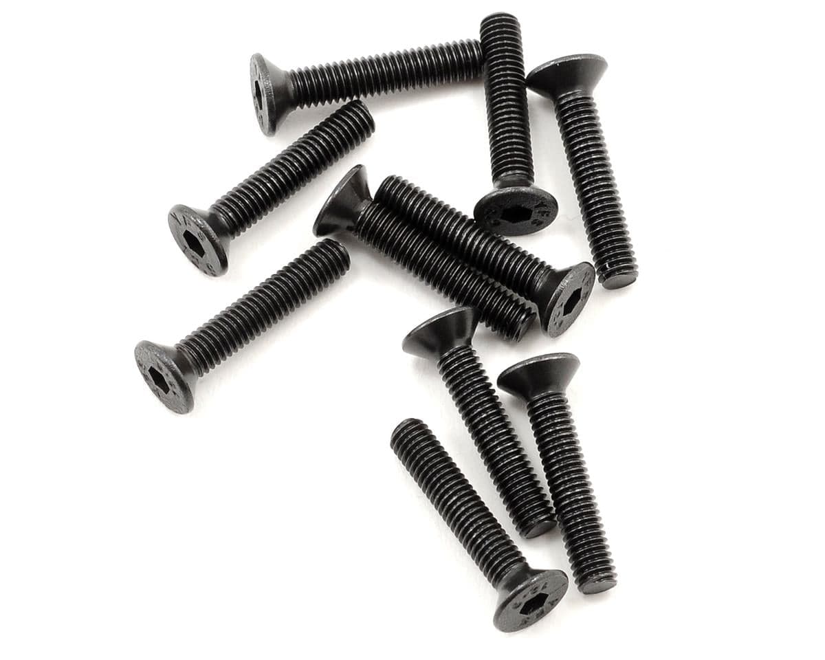 Serpent 3x16mm Flat Head Screw (10)