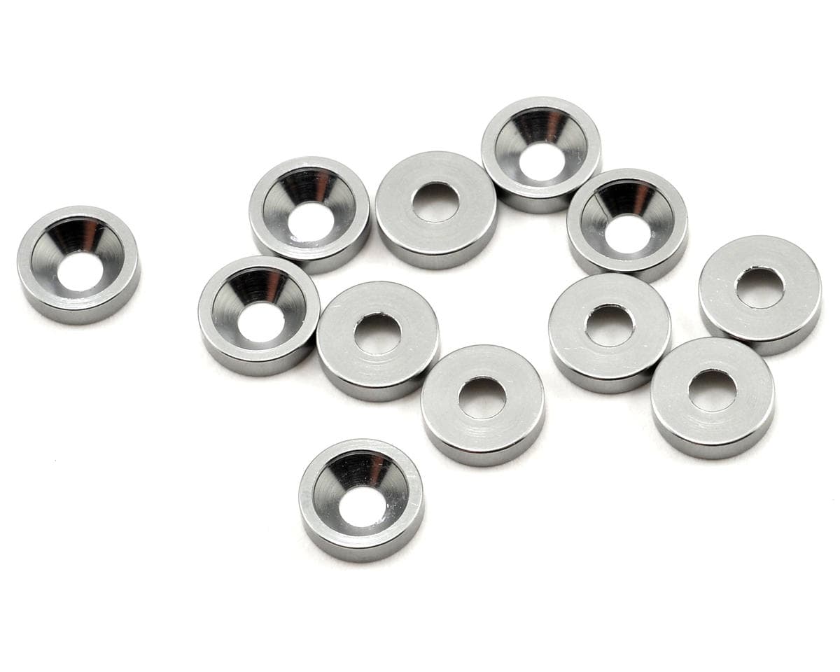 Serpent 3mm Aluminum Countersink Washer Set (12)