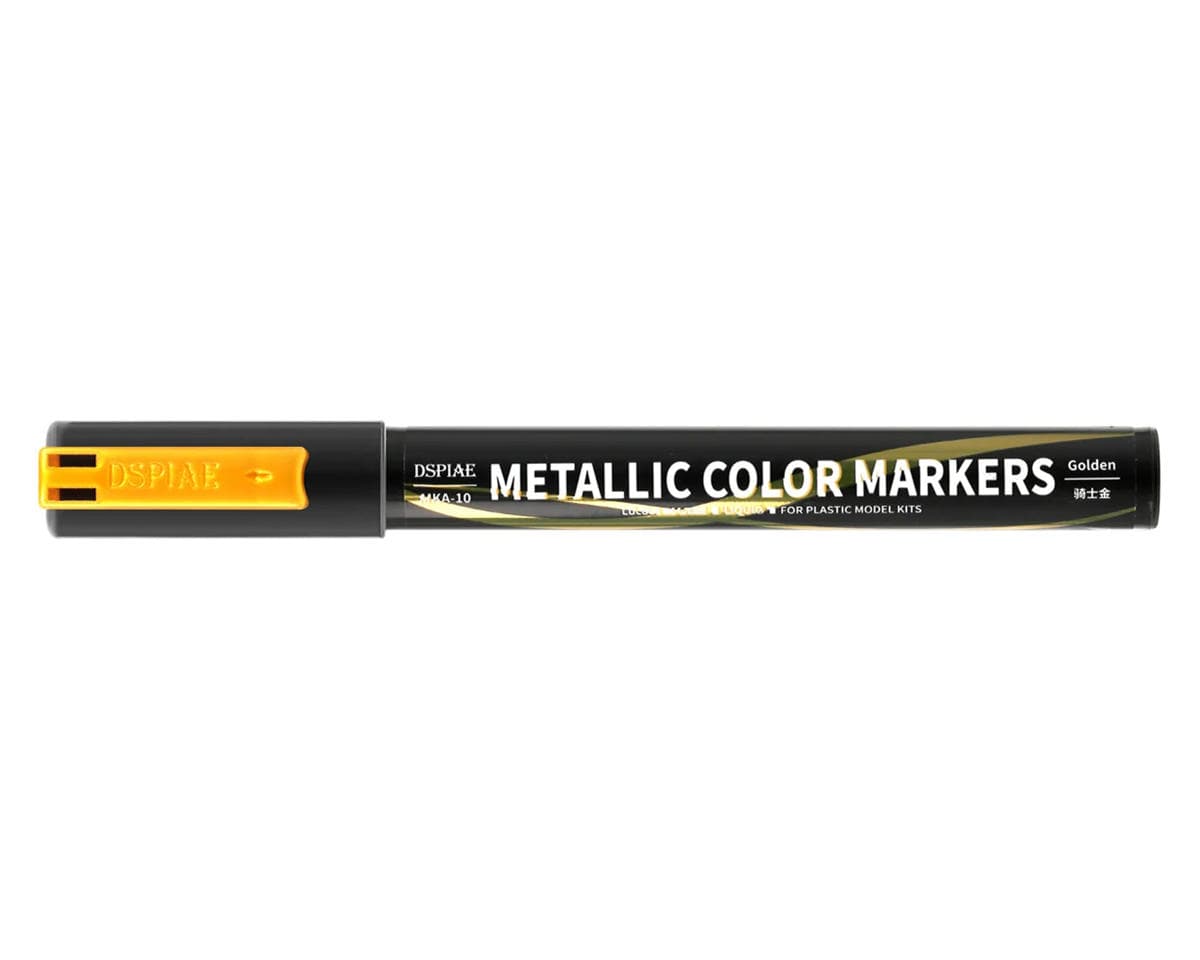 Dspiae Super Metallic Color Paint Marker (Golden)