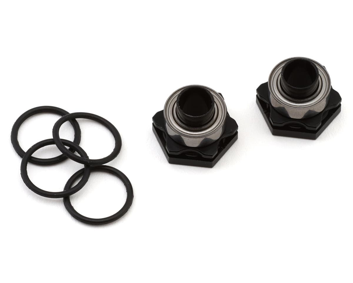 1UP Racing Team Associated TC8 Aluminum DirectHex Hub Axles (2) (4mm Offset)