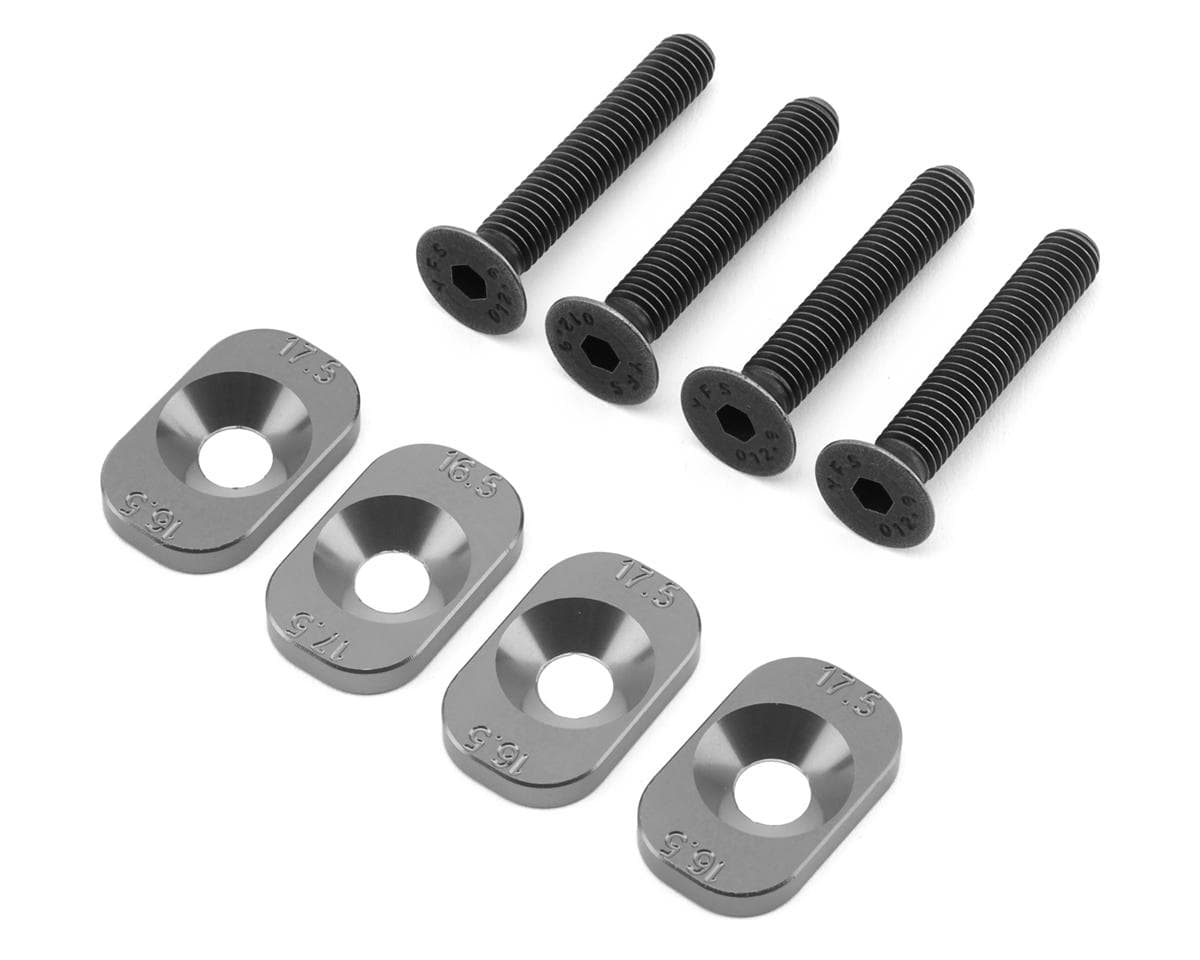 Losi 5IVE-TE 3.0 Aluminum Motor Mount Inserts Set (16.5/17.5) (67T Spur)