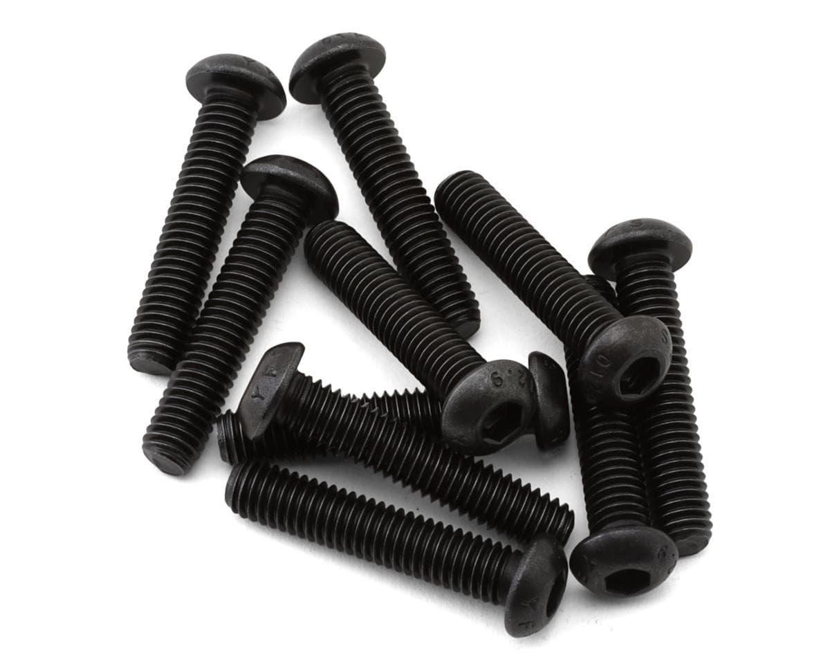 Losi 6x30mm Button Head Screws (10)