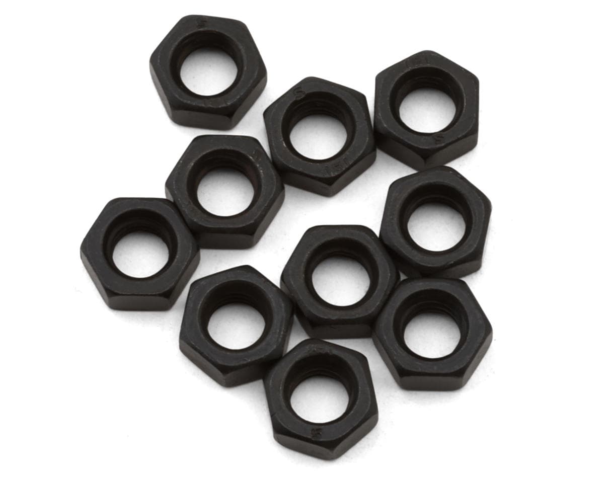 Losi 5mm Flat Nuts (10)