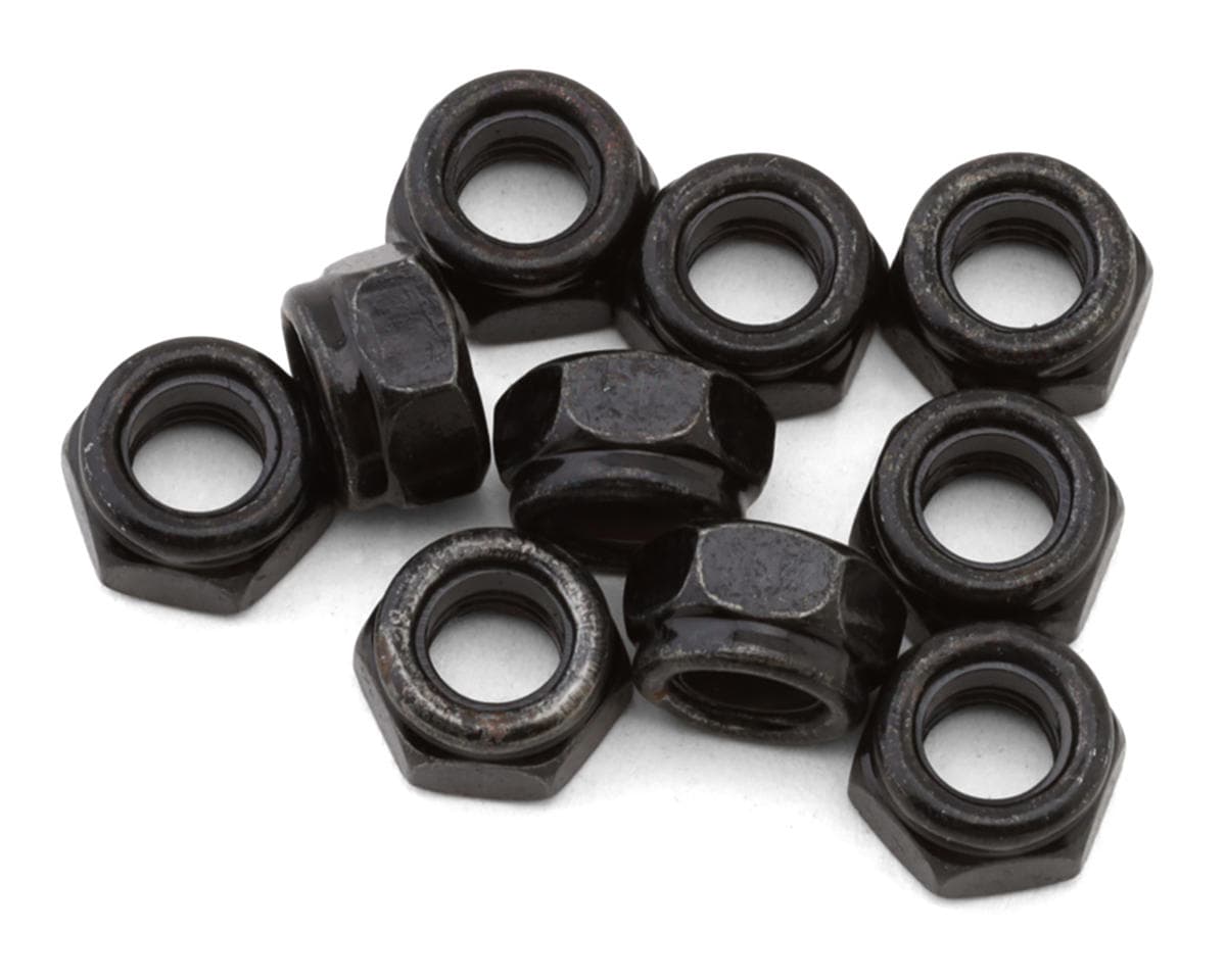 Losi 5mm Steel Nylock Nuts (10)