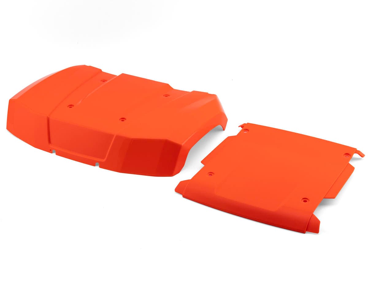 Losi 5IVE-TE 3.0 Hood & Roof Body Panels Set (Orange)