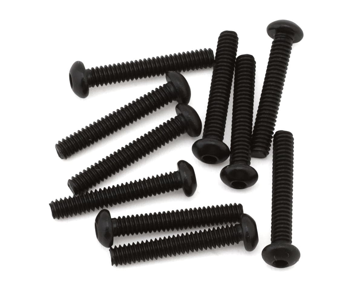 EcoPower 2mm "High Strength" Steel Button Head Screws (10) (2x12mm)