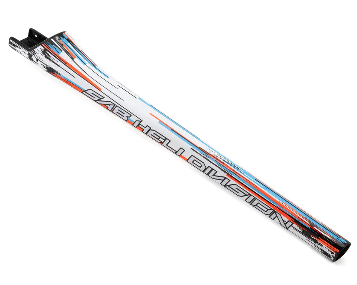 SAB Goblin iLGoblin Pro 420 Carbon Fiber Tail Boom Set (White)