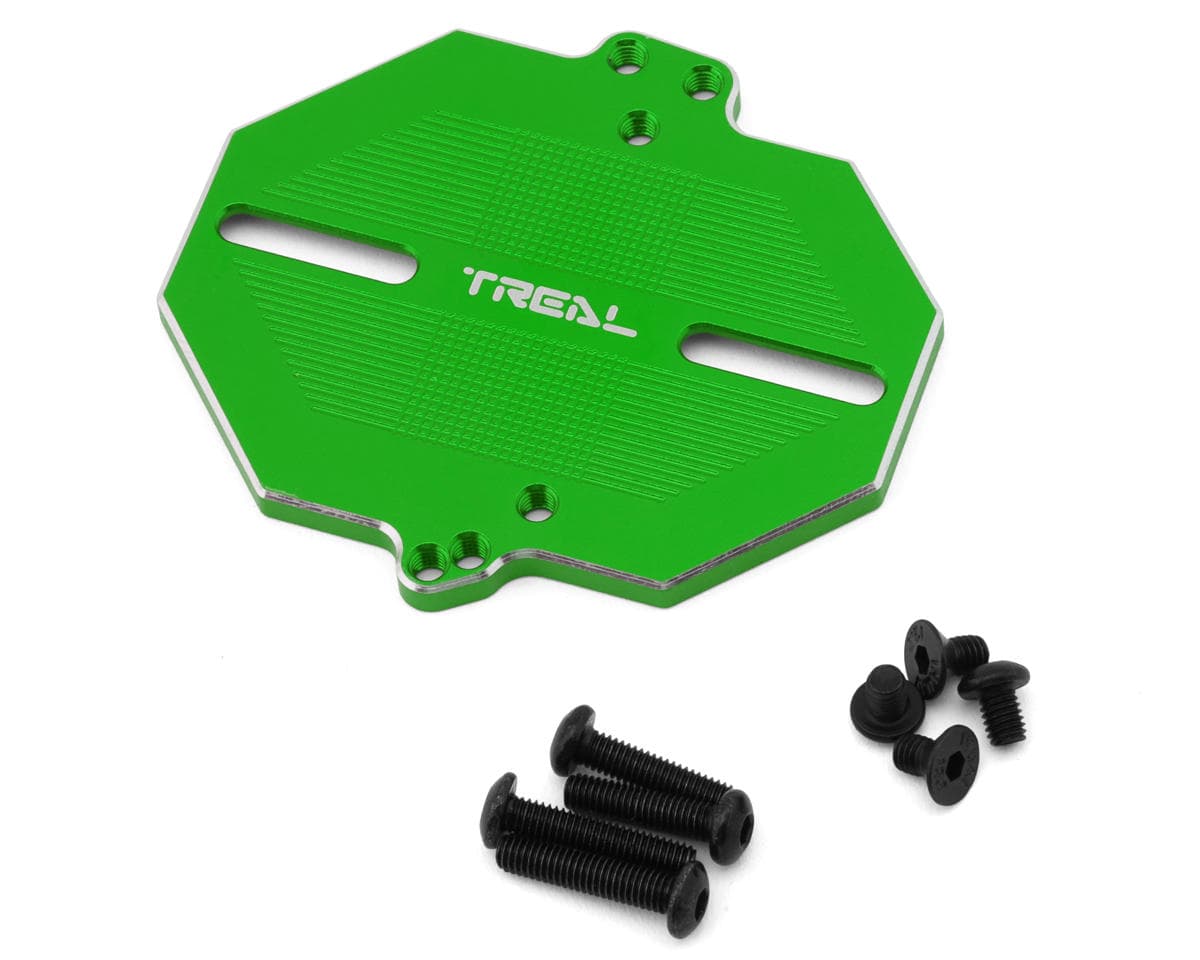Treal Hobby Aluminum ESC Mounting Plate for Traxxas® Mini Maxx/Mini XRT® (Green)