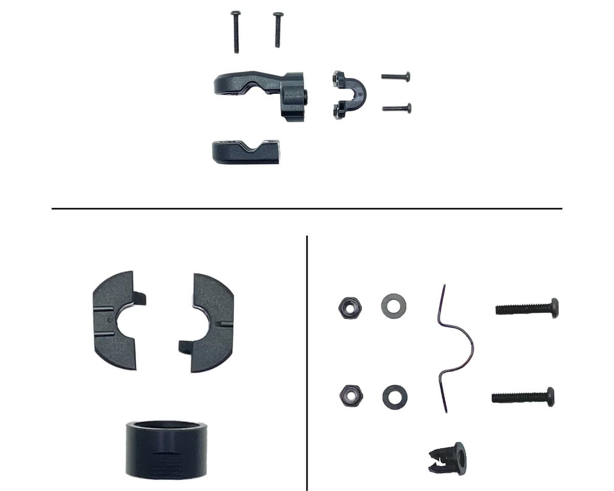 MyTrickRC TrickWhip2 Scale Whip Light Tube Mounting Kit w/Body, Vertical & Rotary Mounting Sets