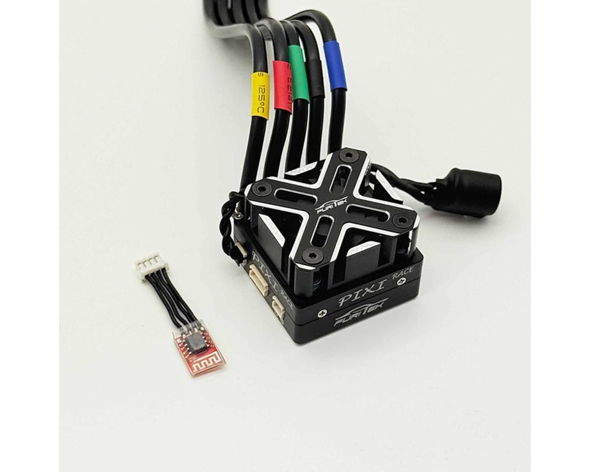 Furitek PIXI Race 180A Sensored Brushless 1/10 Mod/Spec Racing ESC w/WiFi Module & Cooling Fan