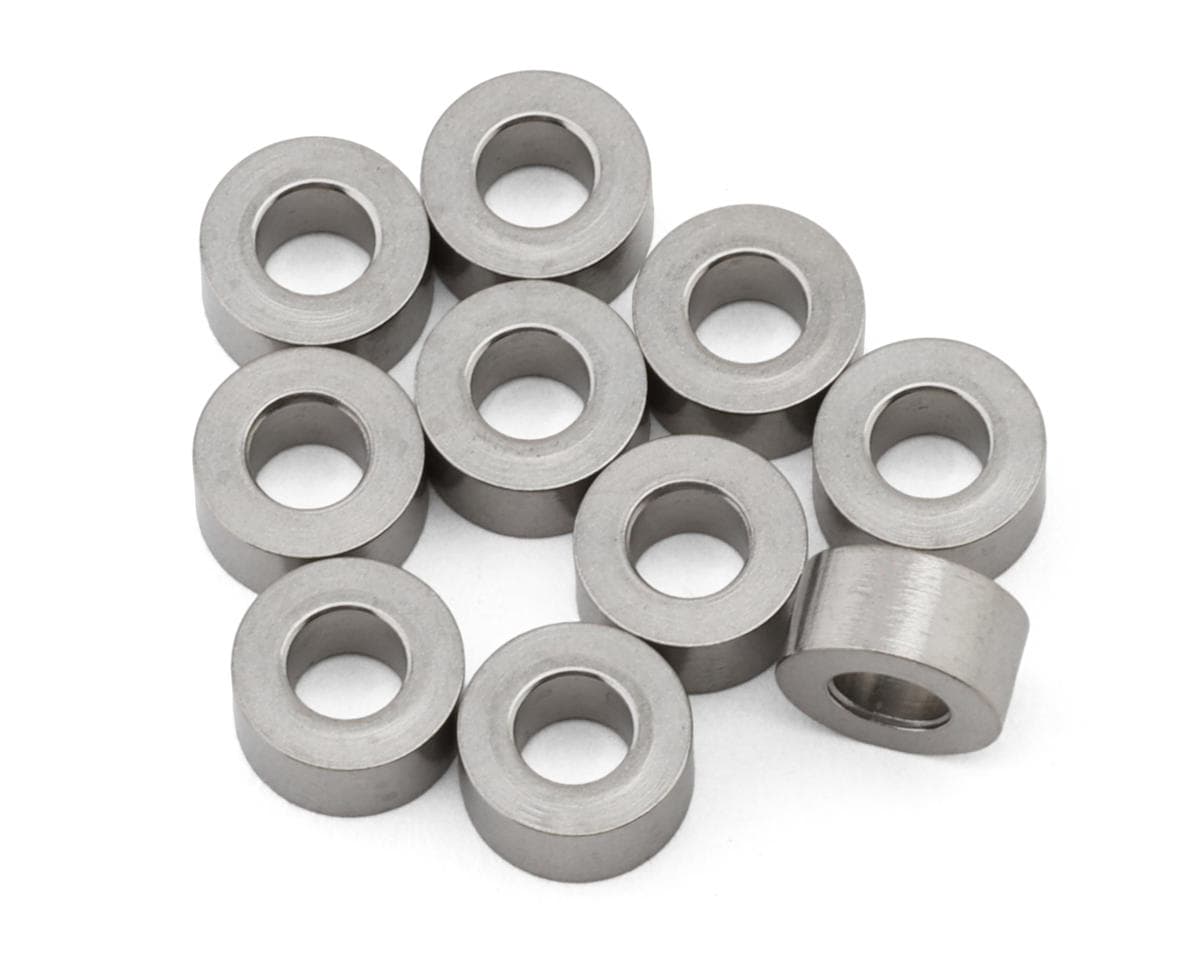 1UP Racing Pro Duty 3x6x3mm Titanium Shims (10)