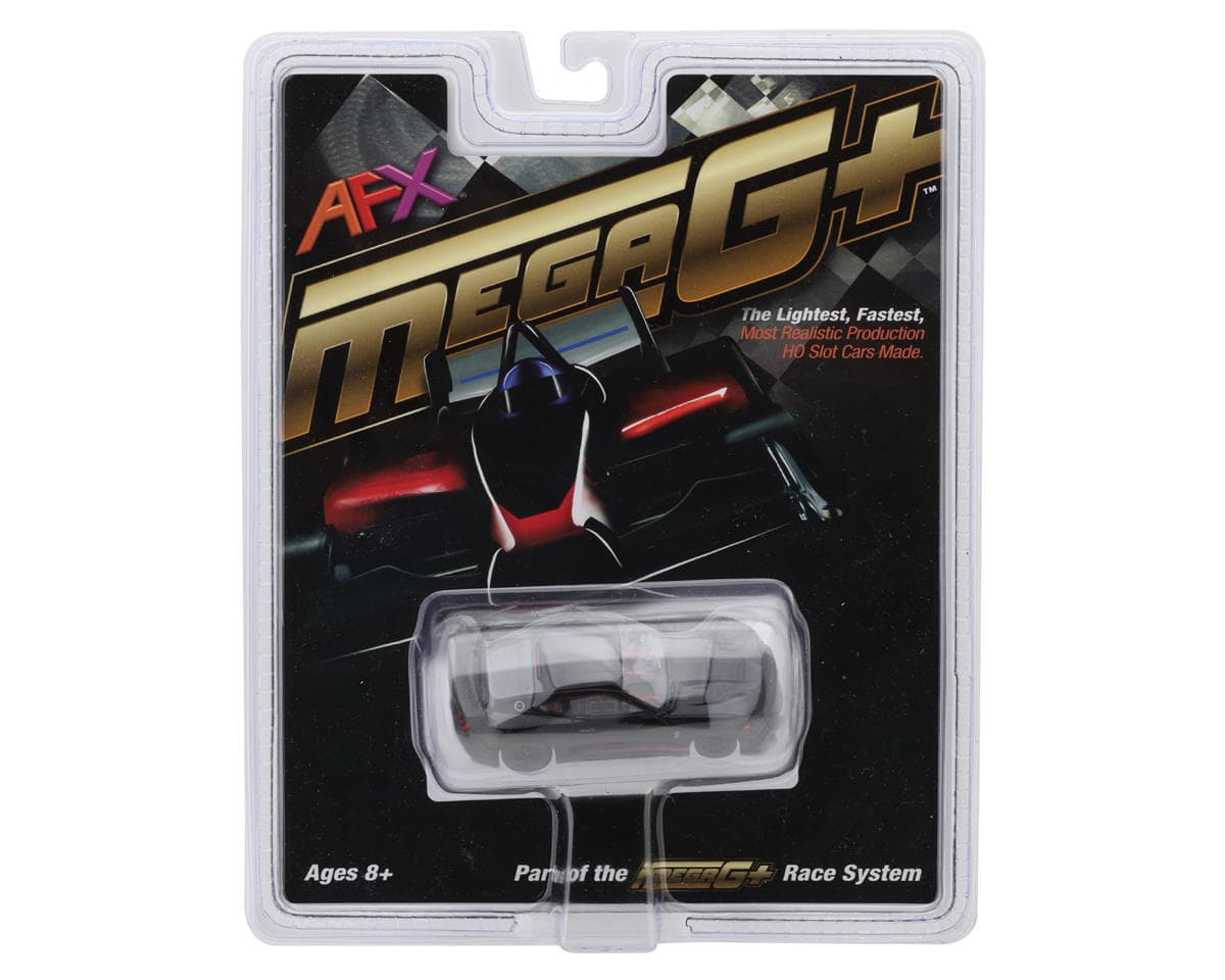 AFX Shelby Mustang GT500 Code Red 2022 HO Scale Slot Car (Black/Red) (LWB) (Mega G+)