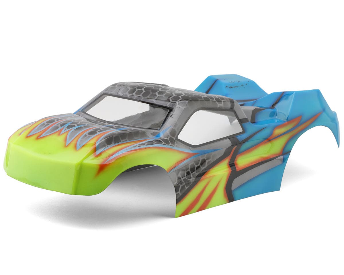 RadianZ Design Orbis 1/10 Airbrush Pre-Painted Stadium Truck Body (Scorcher) (Losi 22T)