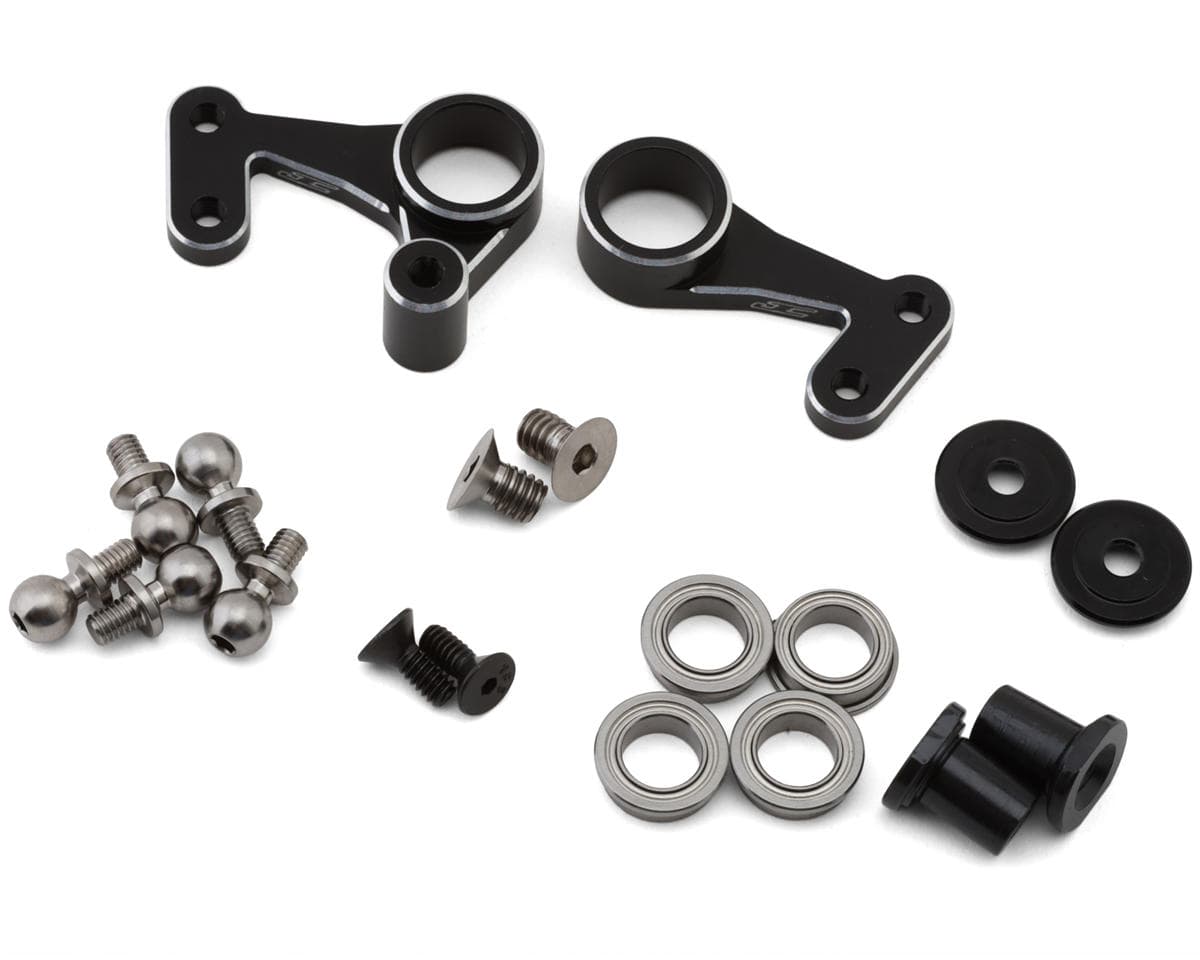 JConcepts RC10 '89 Masami Stealth Aluminum Steering Bellcrank (Black)