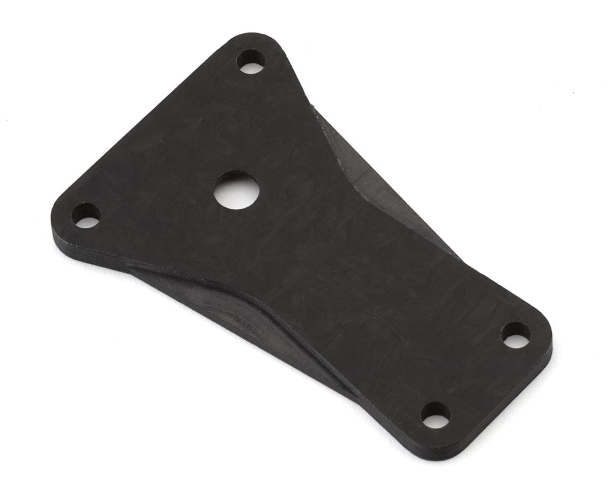 JConcepts RC10 Stealth Forged Carbon 3-Gear Transmission Brace (Black) ('89 Masami)