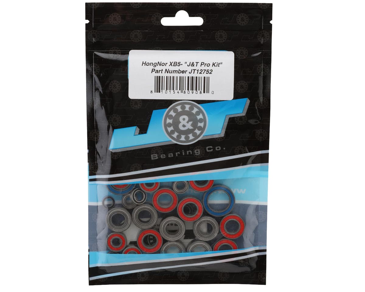 J&T Bearing Co. HongNor X5B Ball Bearing Kit (Pro Kit)