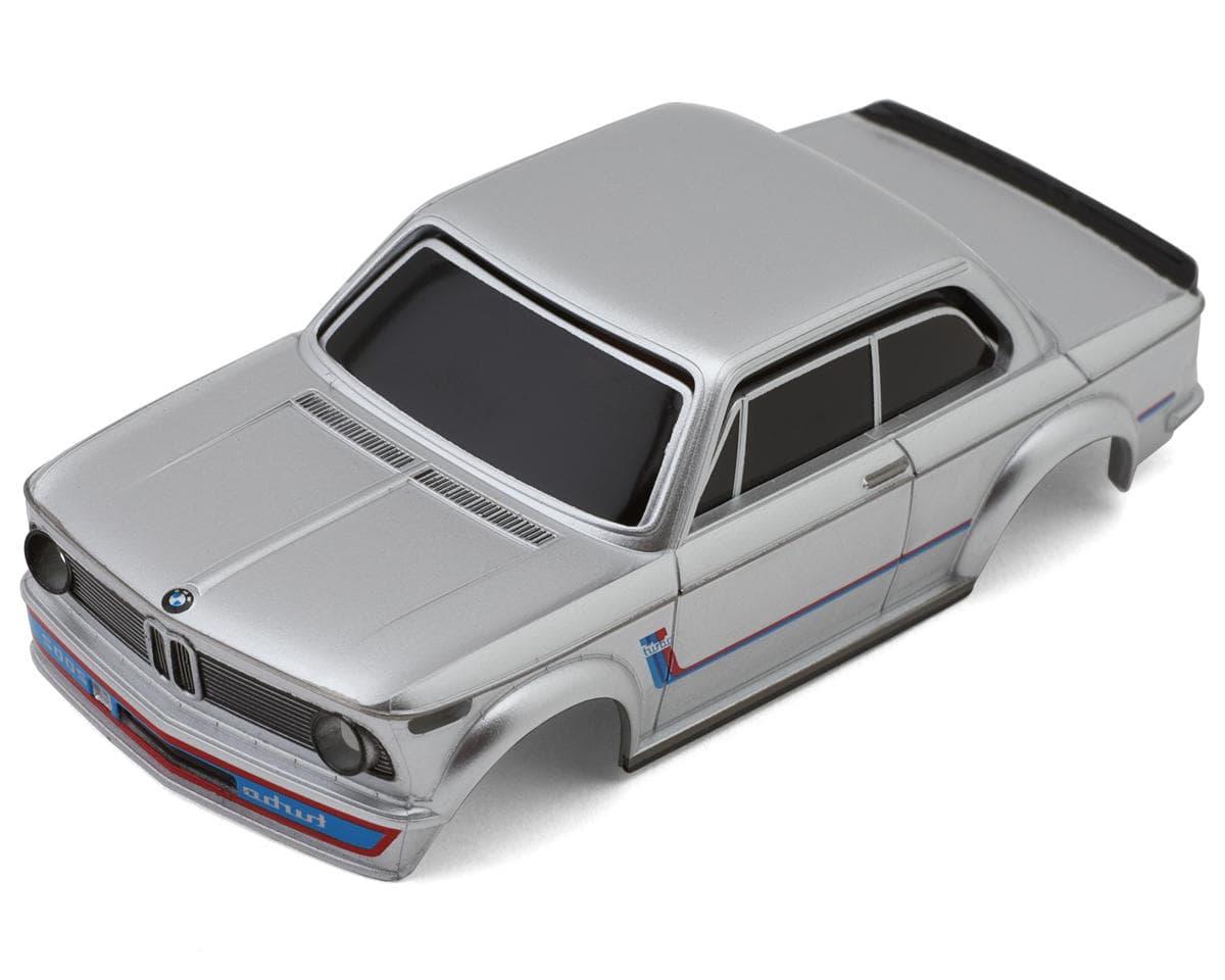HPI Nano-TTR BMW 2002 Turbo 1/64 Pre-Painted Micro Touring Car Body Set (Silver)