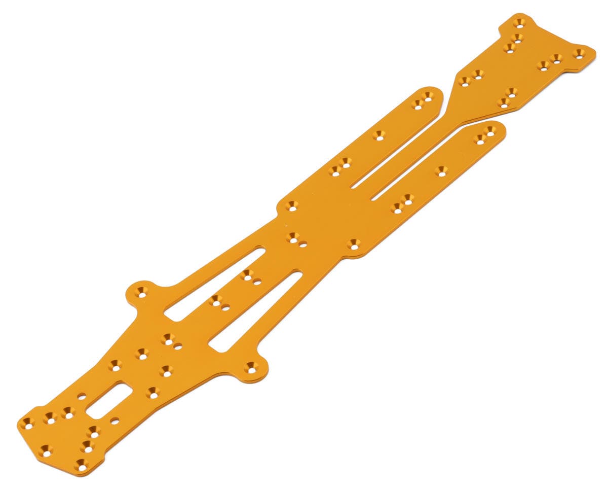 Team Associated DC10 Factory Team CNC Aluminum Drift Flex Chassis (Gold)
