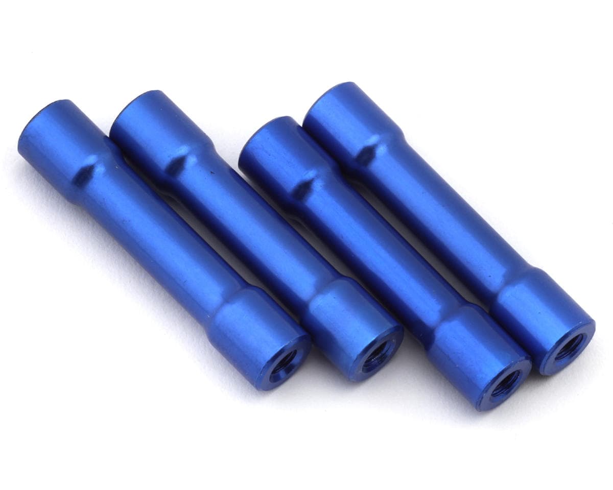 JConcepts Reactor Aluminum Gearbox Standoffs (4) (Blue)