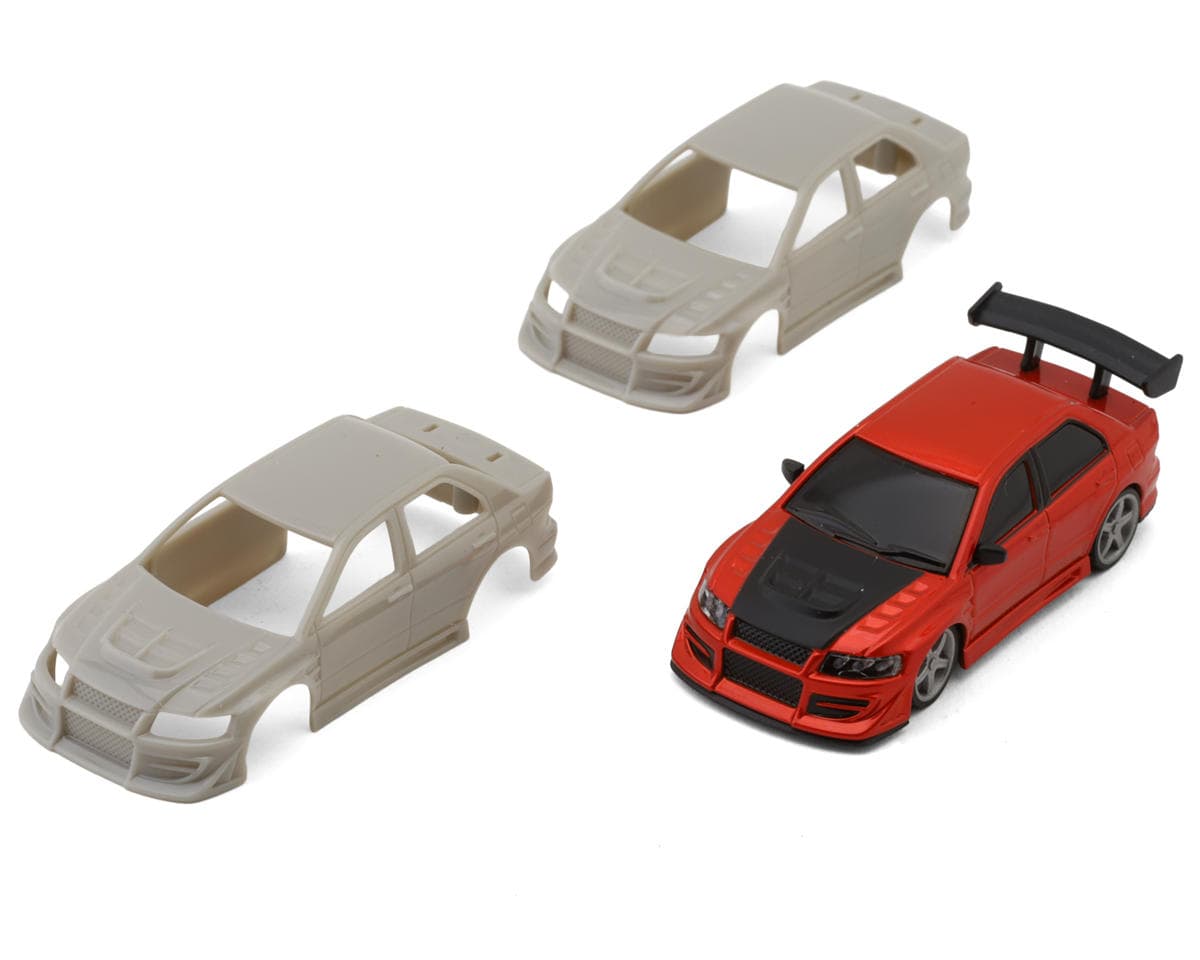 Turbo Racing C76 1/76 RTR Electric 2WD Micro On-Road RC Car (Red) w/2.4GHz Radio & Battery
