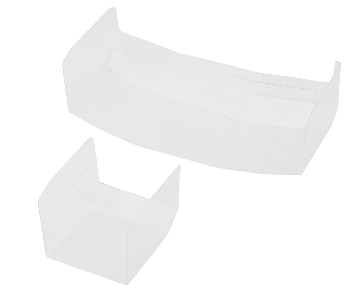 Revolution Design ULTRA 1/10 High-Downforce Pre-Cut Off-Road Rear Buggy Wing (Clear) (7") w/Center Divider