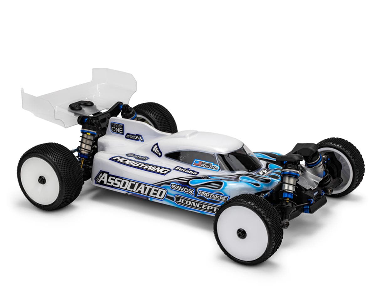 JConcepts Team Associated RC10B84 "Striker" 1/10 4WD Buggy Body w/Turf Wing (Clear)