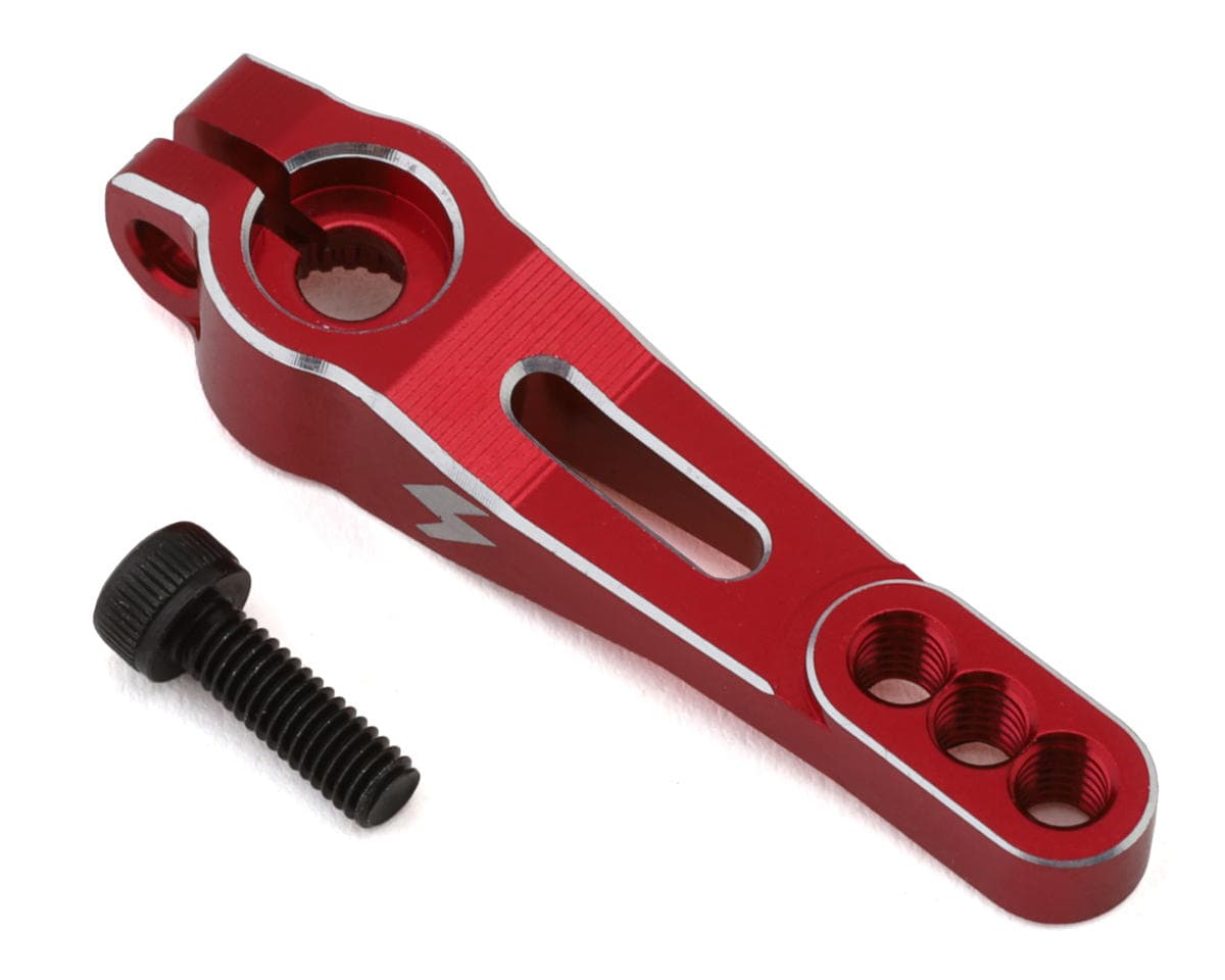 Shibata GRK5-R Ver 2 Aluminum Clamping Servo Horn (Red) (25T) (Futaba/ProTek)