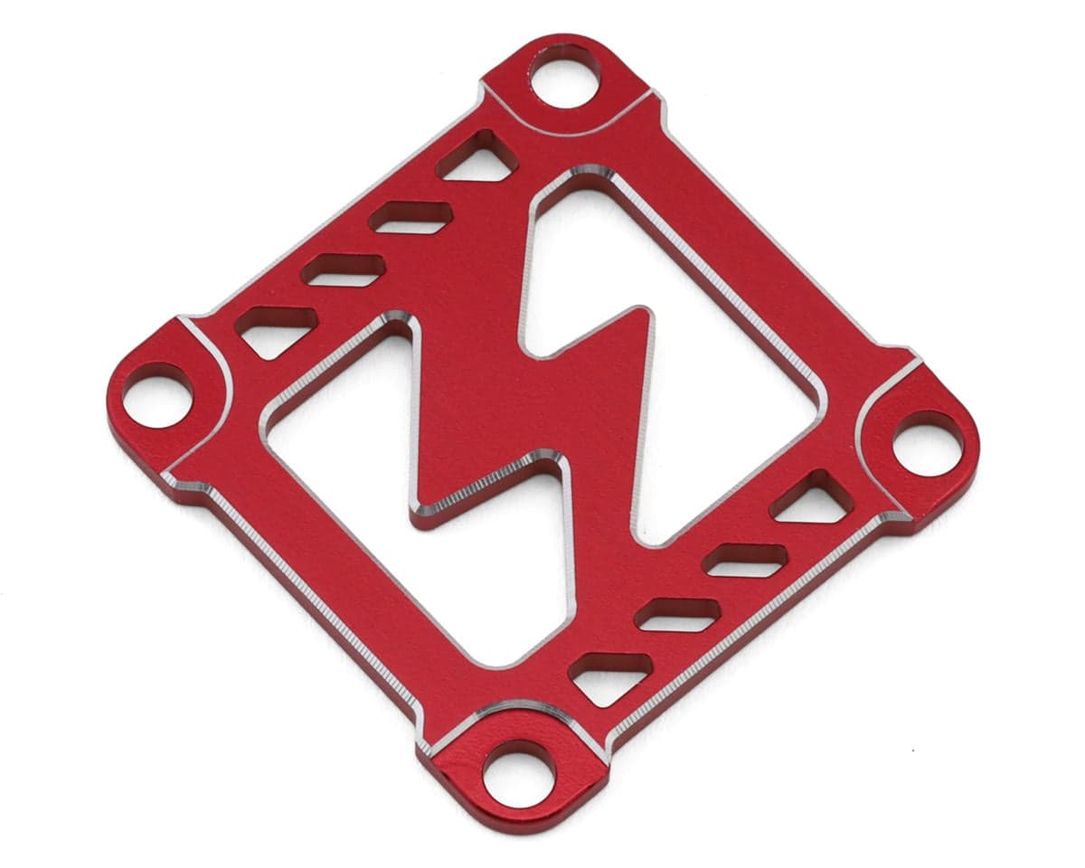 Shibata Ver 2 Aluminum 30mm Cooling Fan Cover (Red)